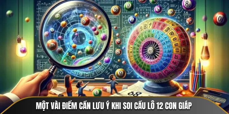 Một vài điểm cần lưu ý khi soi cầu lô 12 con giáp